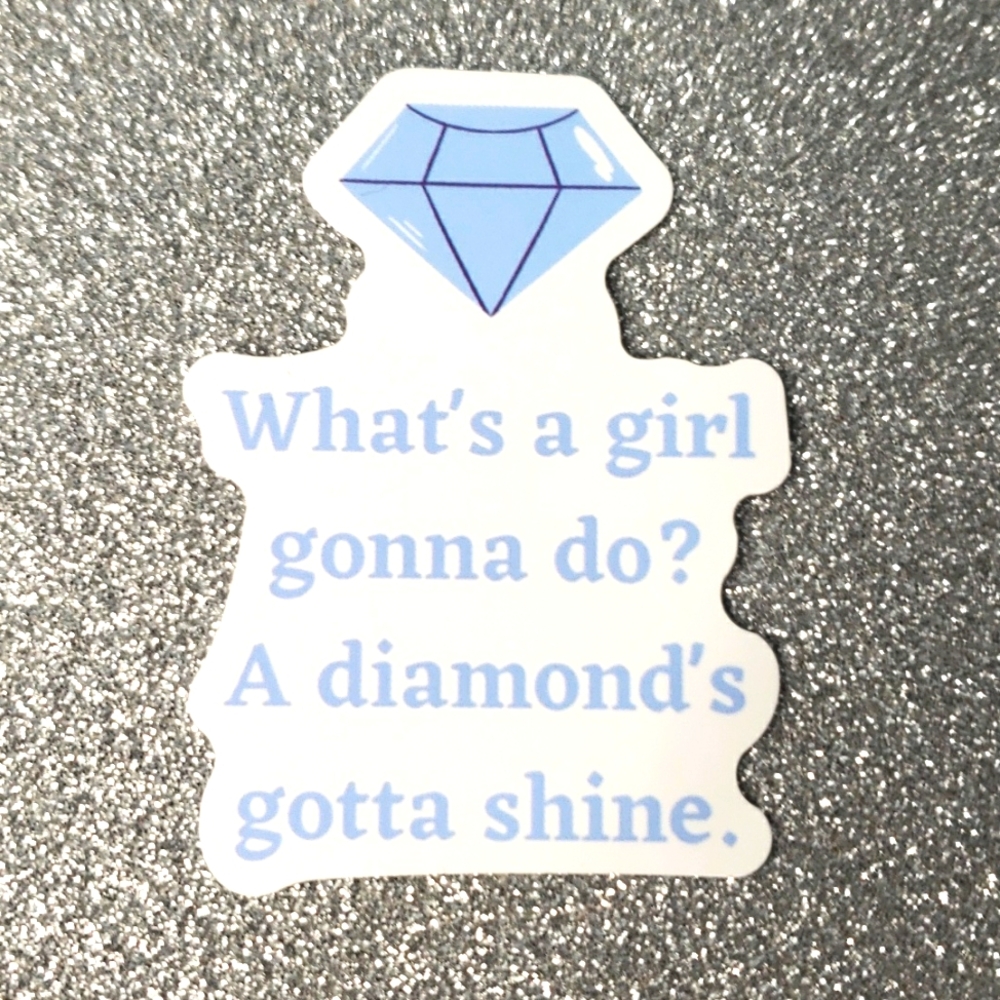 10/$10 Taylor Swift MIDNIGHTS Waterproof Sticker Bejeweled